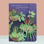 AllJoy Design Always My Mum Forever my Friend Laser Cut Card