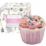 Wild Olive Wild Olive Boxed Luxury Bath Melt Happy Bathday Birthday