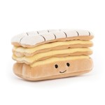 Jellycat Jellycat Pretty Patisserie Vanilla Slice Mille Feuille Amuseable