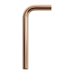 CCIT Copper metal bent 14 cm extension pipe 90 degree corner pipe