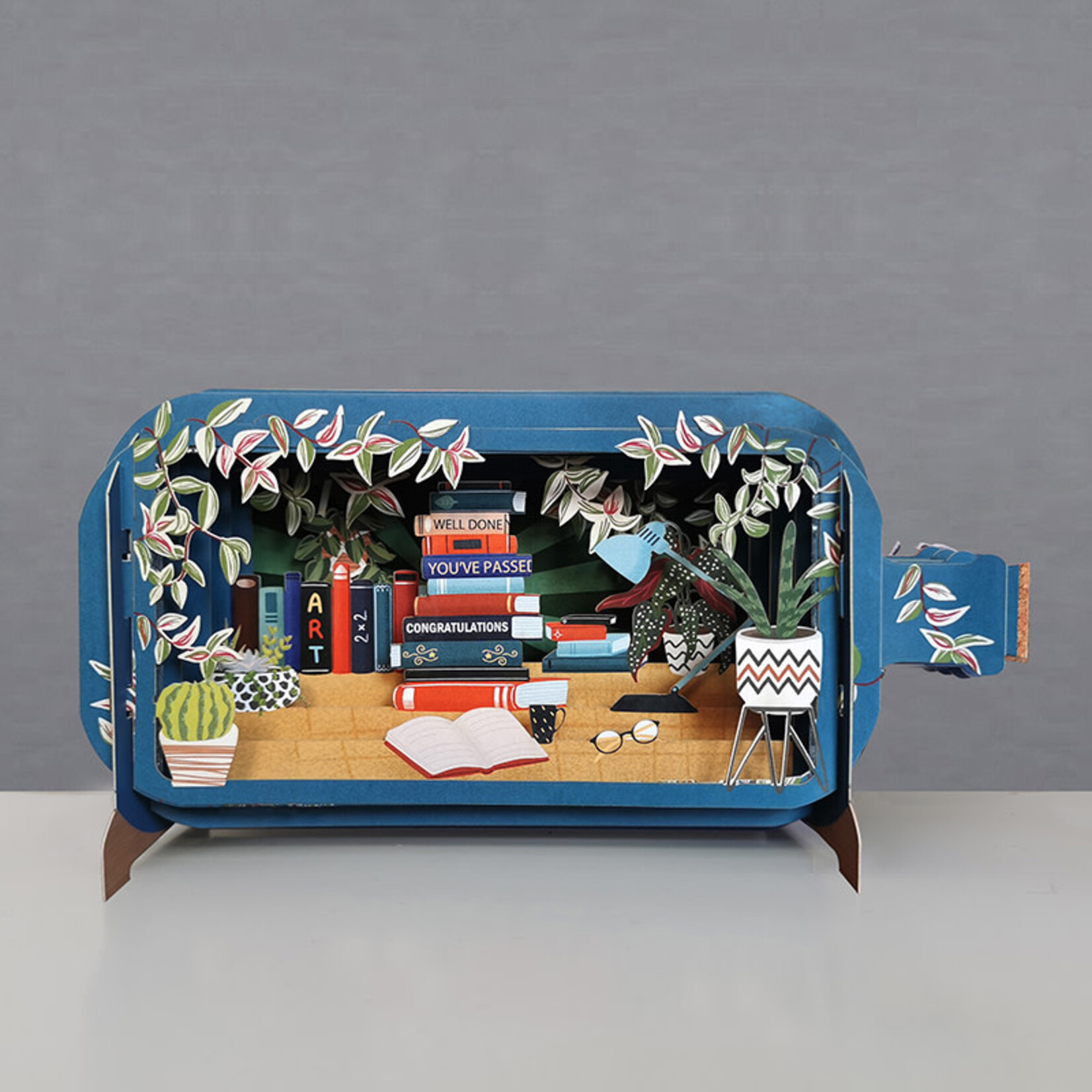 AllJoy Design You've Passed Well Done 3D Bottle Card