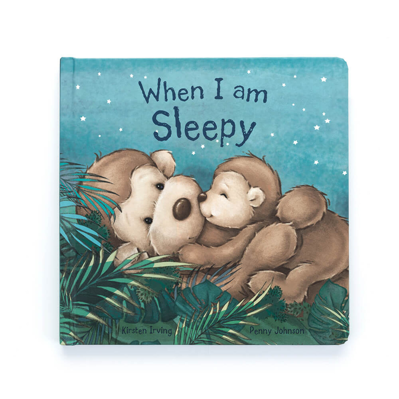 Jellycat Jellycat When I Am Sleepy Monkey Book