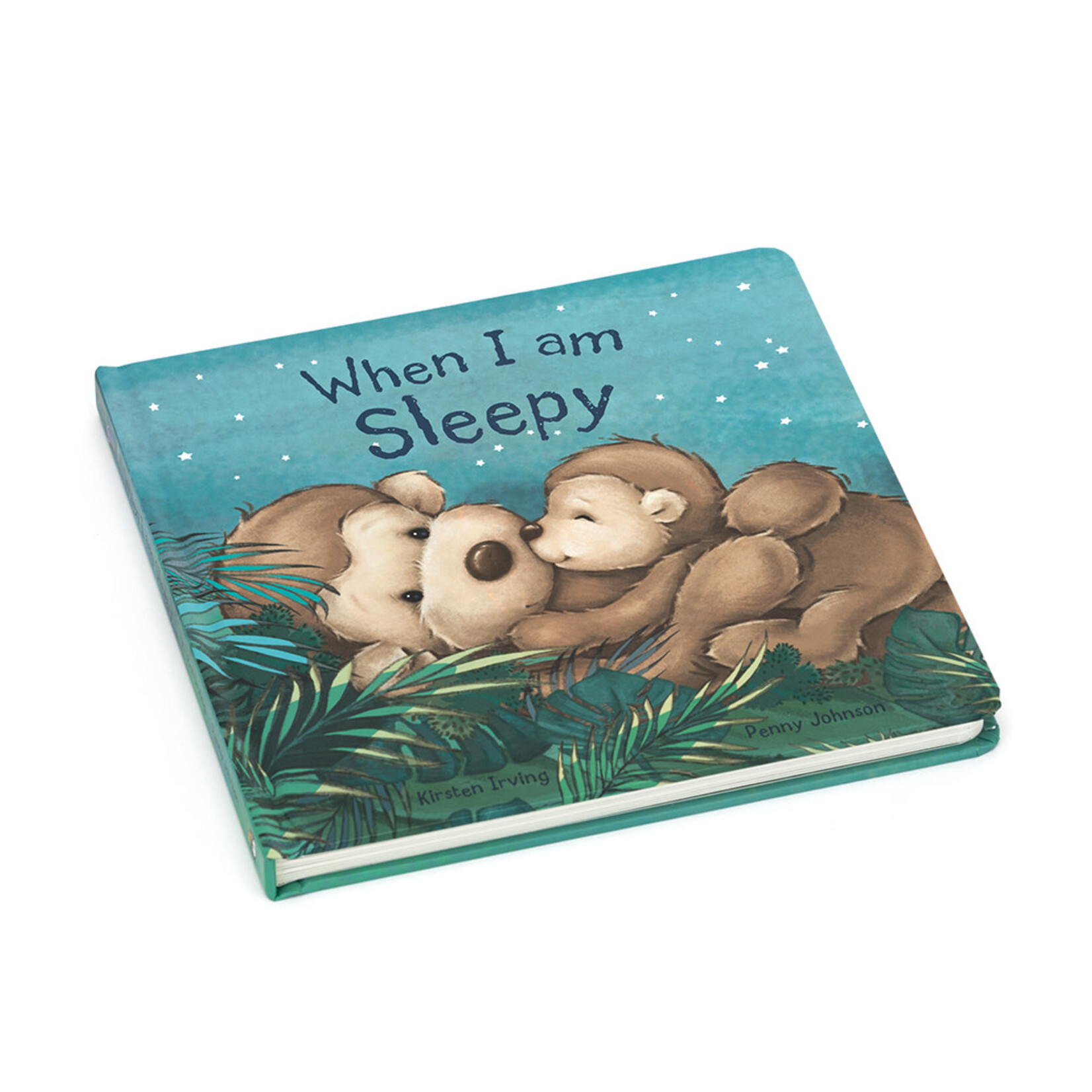 Jellycat Jellycat When I Am Sleepy Monkey Book