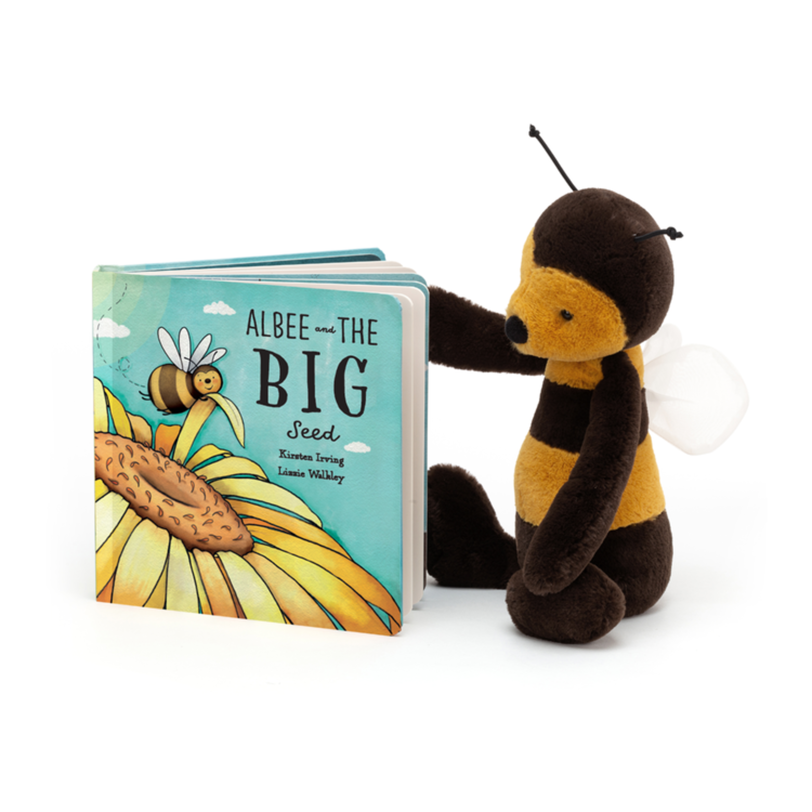 Jellycat Jellycat Albee And The Big Seed Bee Book