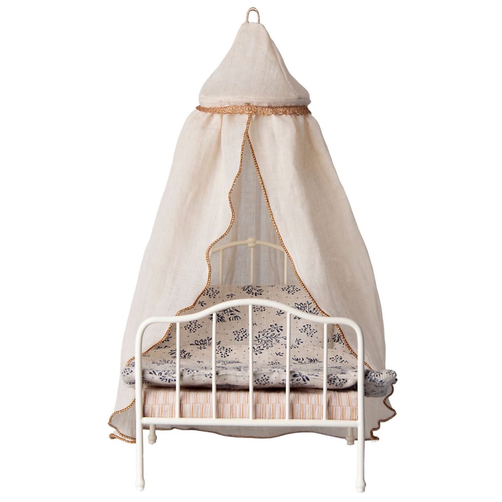 Maileg Maileg Cream Bed Canopy Miniature