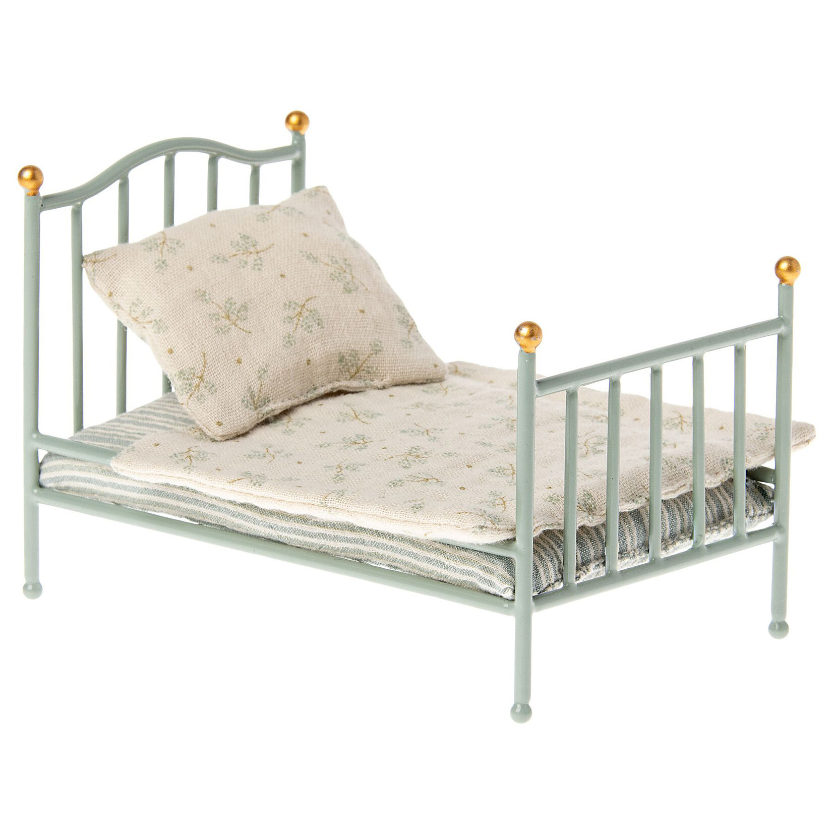 Maileg Maileg Vintage bed for Mouse - Mint