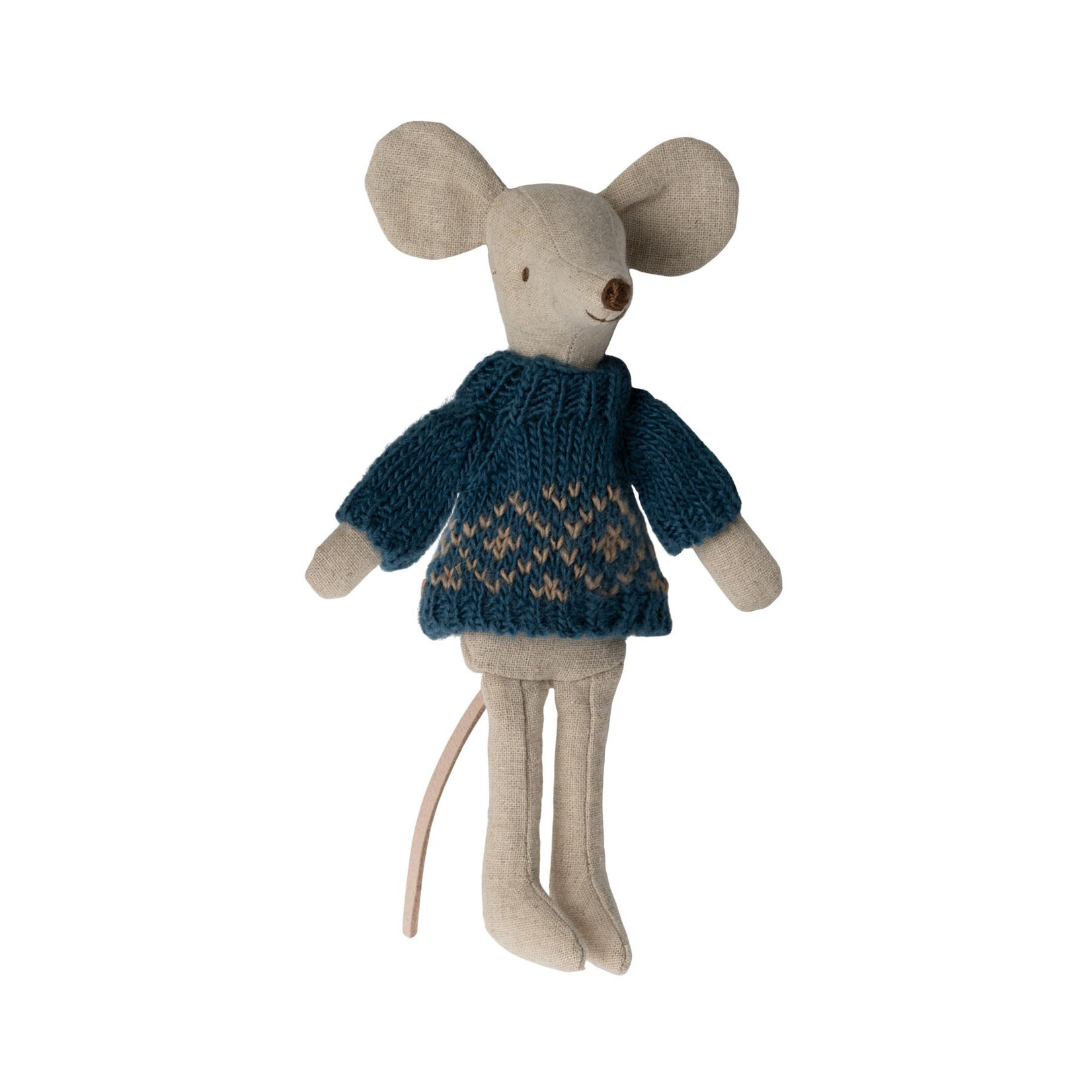 Maileg Maileg Knitted sweater Jumper for Dad mouse
