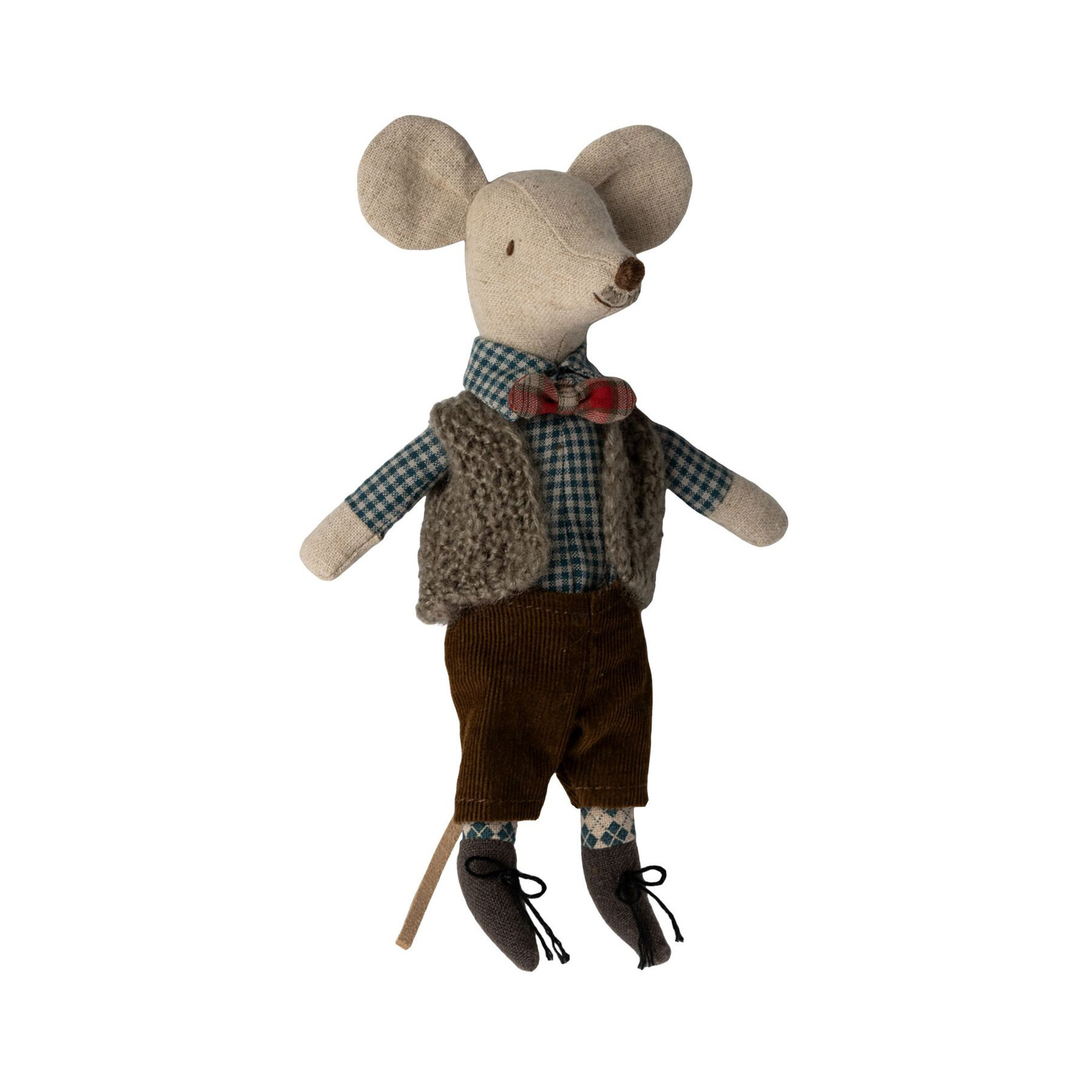 Maileg Maileg Vest, pants and butterfly for grandpa mouse