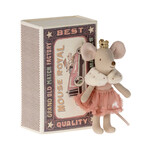 Maileg Maileg NEW Princess mouse Pink Little sister in matchbox