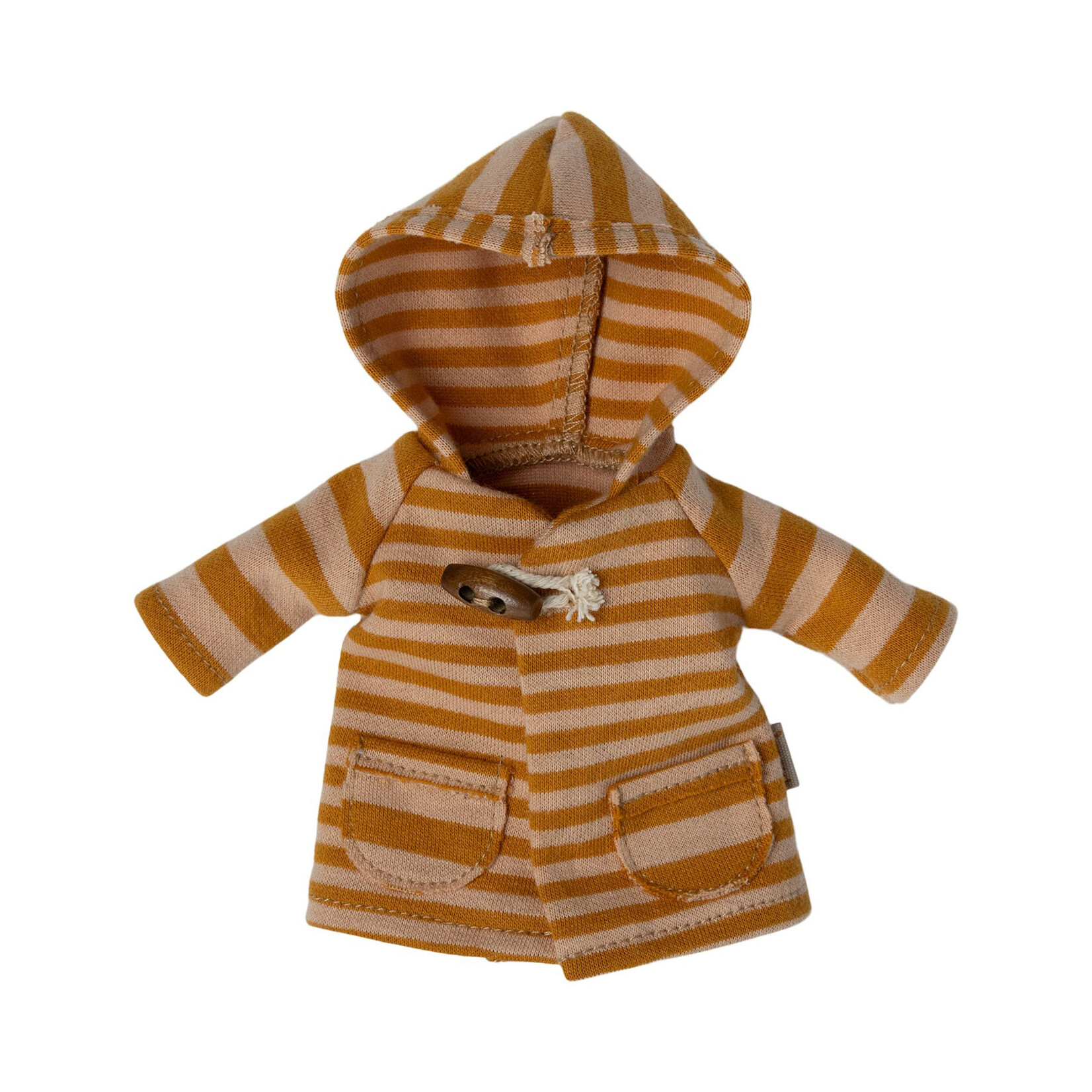 Maileg Maileg Yellow Stripe Coat CLOTHES Teddy mum