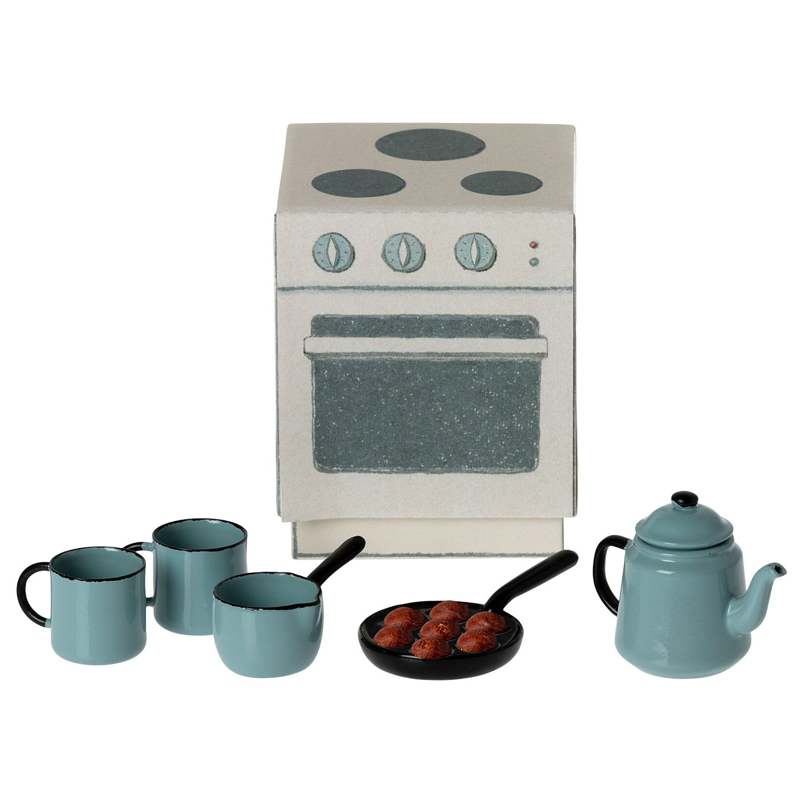 Maileg Maileg Madam blue’s favourites Minature Kitchen set