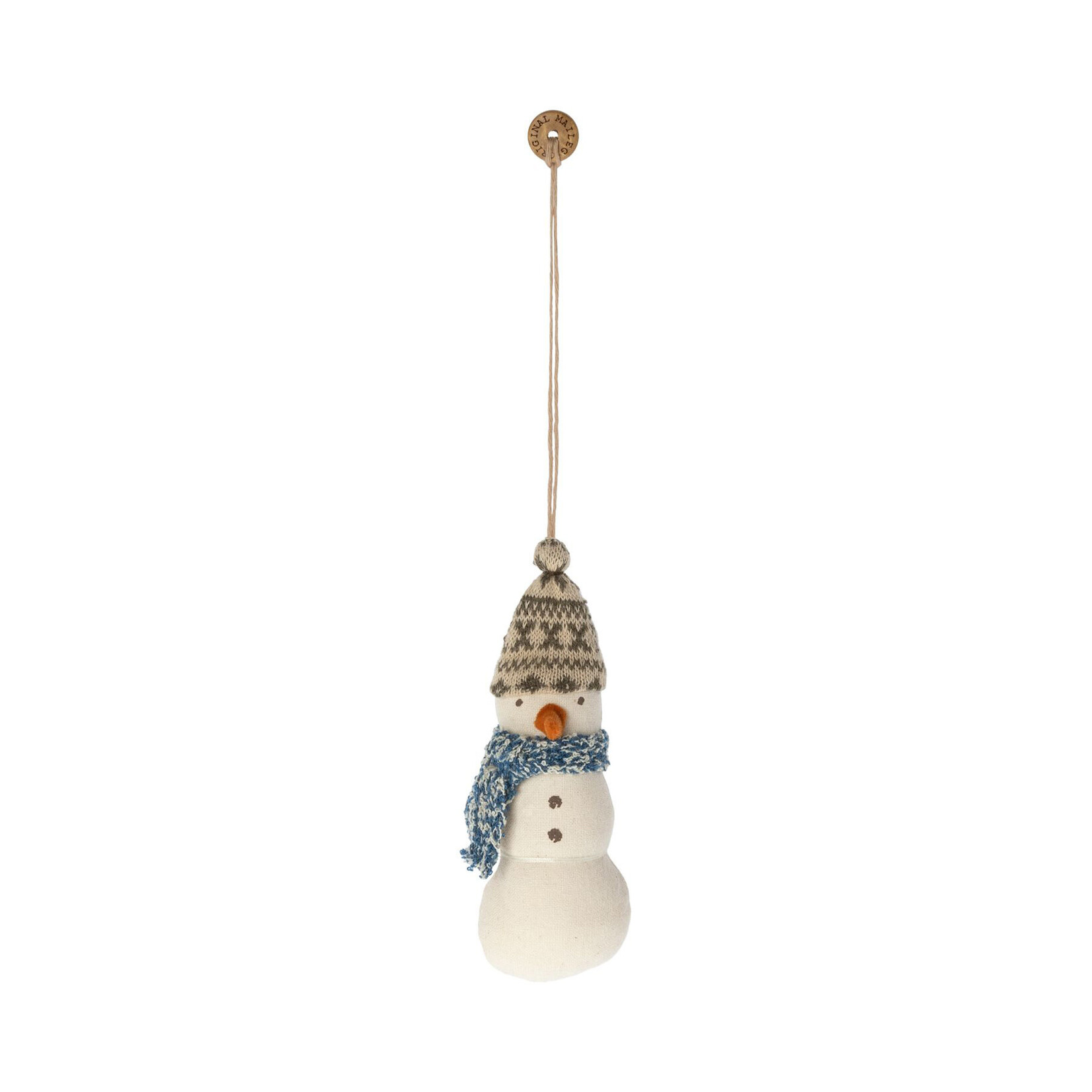 Maileg Maileg Snowman ornament Wooly Hat Decoration
