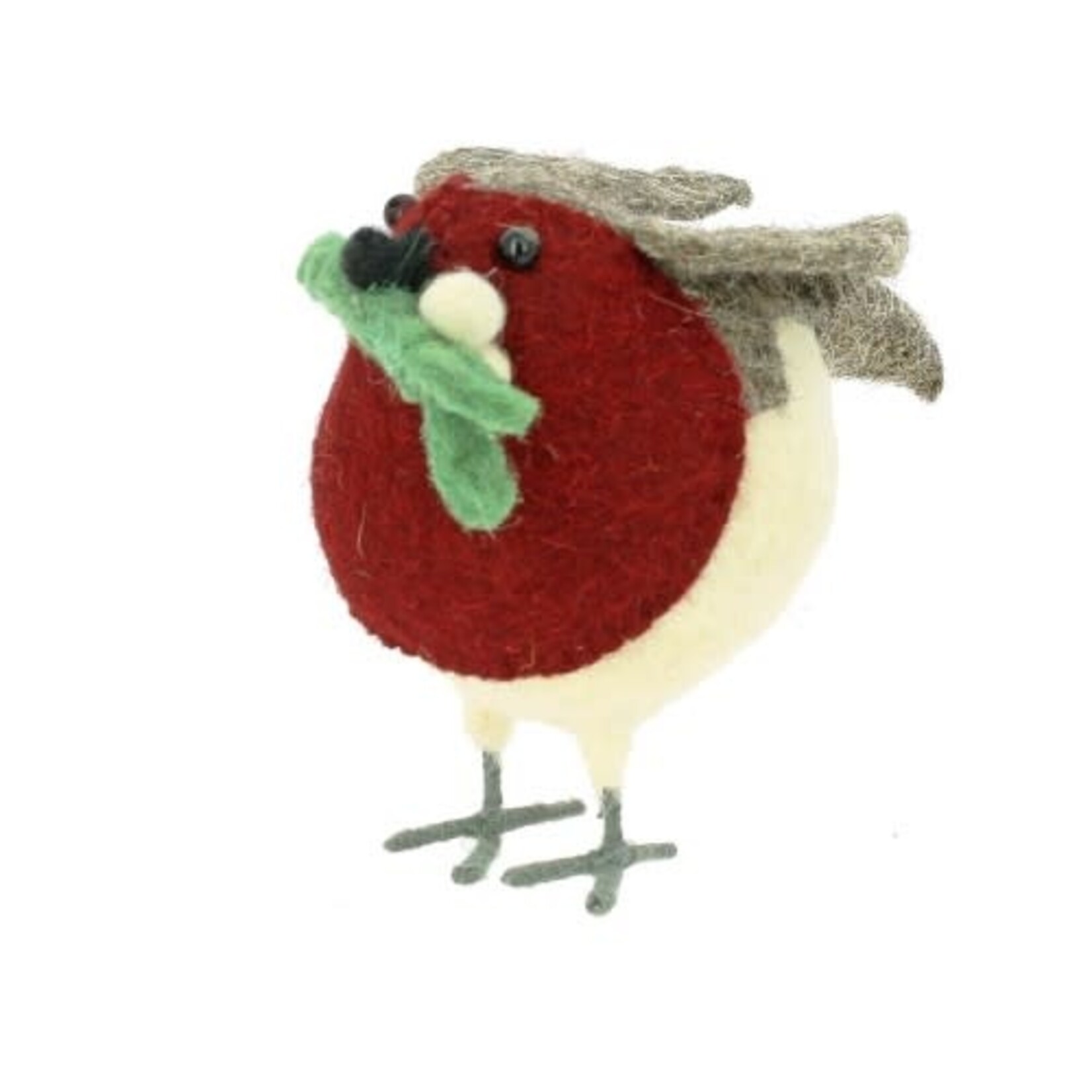 Fiona Walker Fiona Walker Mistletoe 12cm Small Standing Robin