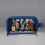 AllJoy Design 30th Birthday 3D Bottle Card