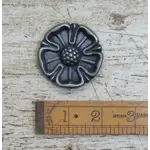 IRON RANGE Paperweight Knocker Button Yorkshire Rose Cast Ant Iron