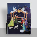 AllJoy Design Nativity 3D Pop Up Christmas Card