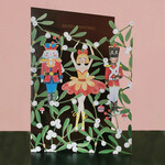 AllJoy Design Nutcracker Mistletoe Laser Cut Christmas Card