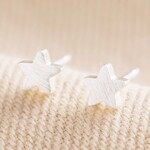 Lisa Angel Tiny Star Stud Earrings in Silver