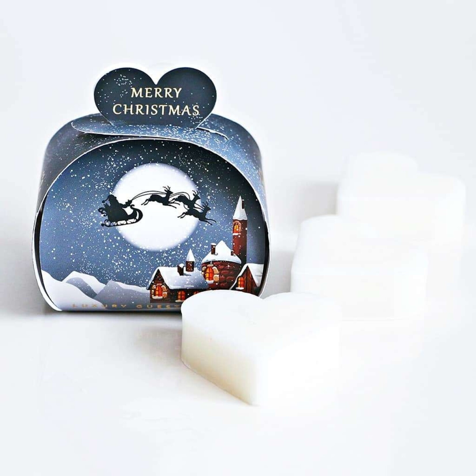 English Soap Company Winter Village Mulled Wine Luxury Guest Soaps