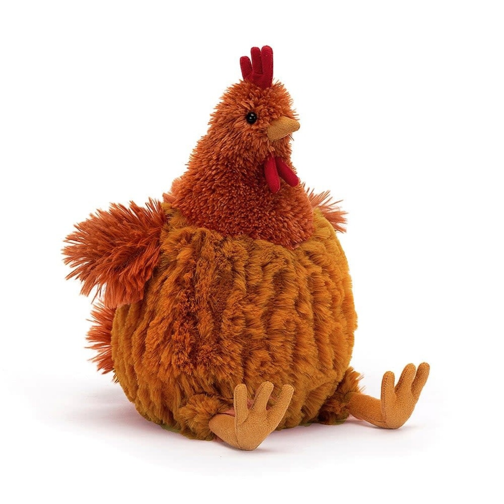 Jellycat Jellycat Cecile fluffy brown hen Chicken