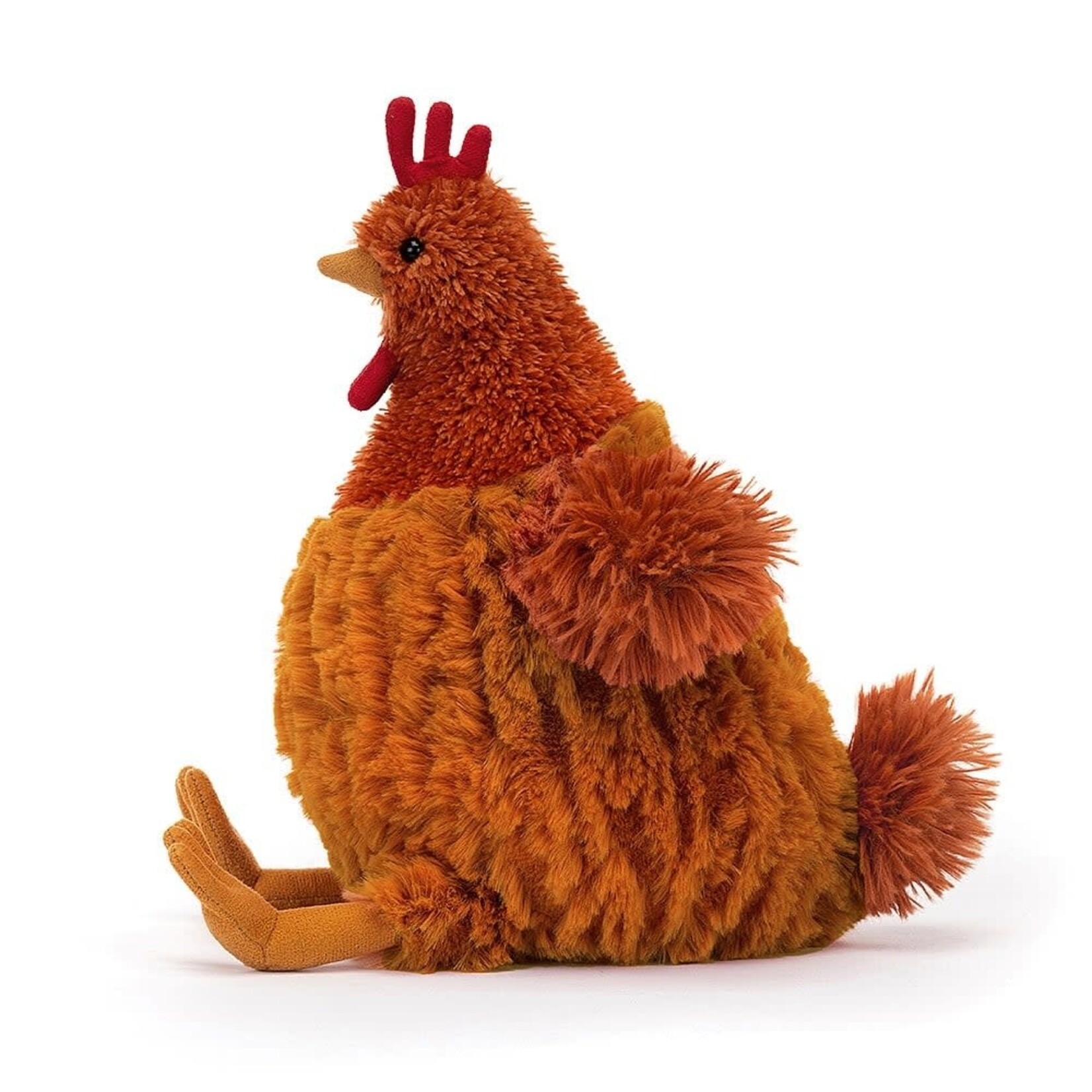 Jellycat Jellycat Cecile fluffy brown hen Chicken