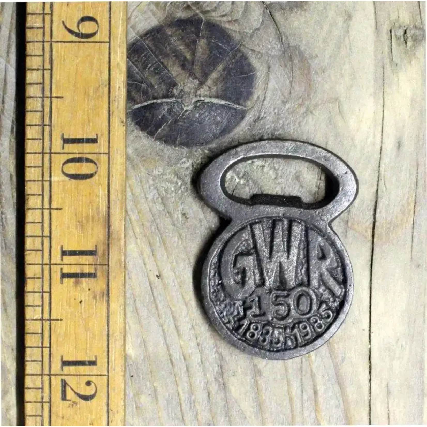 IRON RANGE Bottle Opener Handheld Penny Style GWR 1833