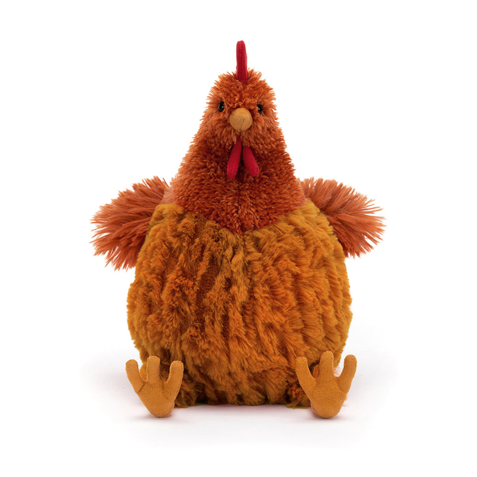 Jellycat Jellycat Cecile fluffy brown hen Chicken