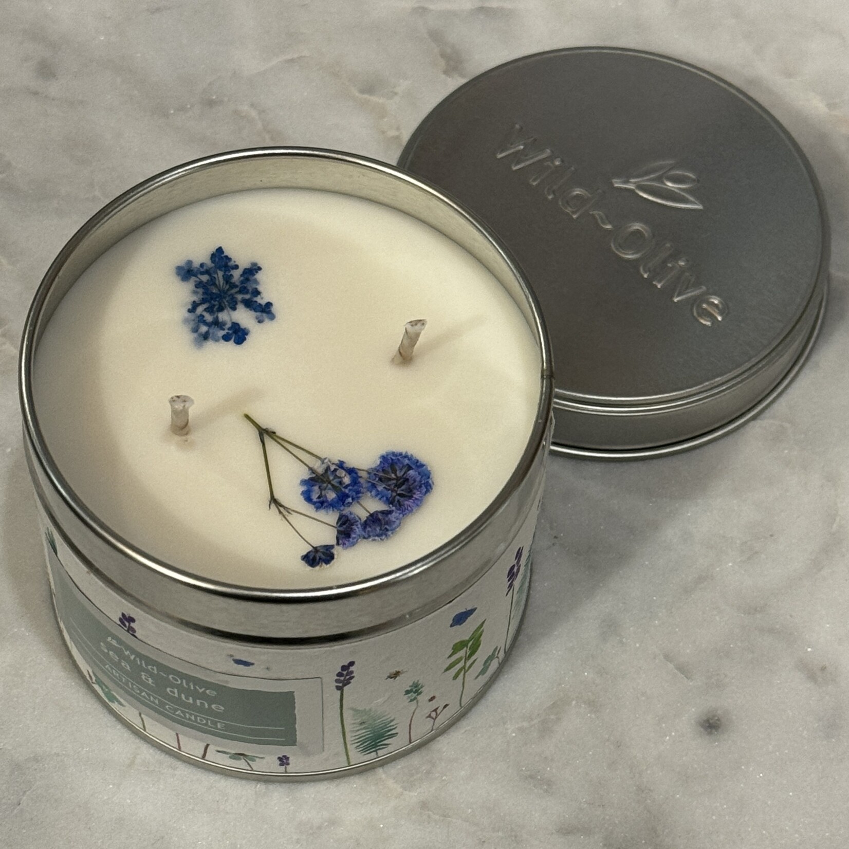 Wild Olive Wild Olive Sea & Dune Artisanal Tin Candle