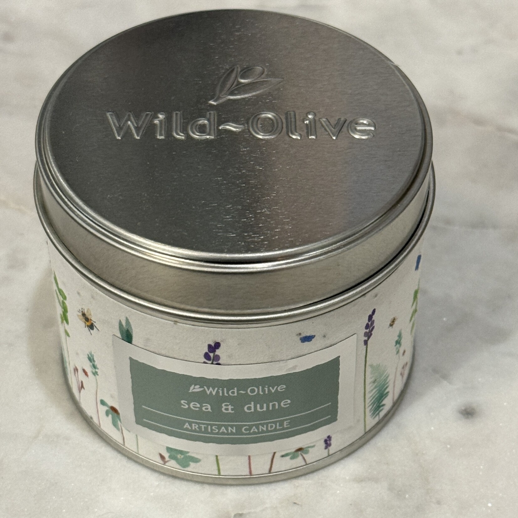 Wild Olive Wild Olive Sea & Dune Artisanal Tin Candle