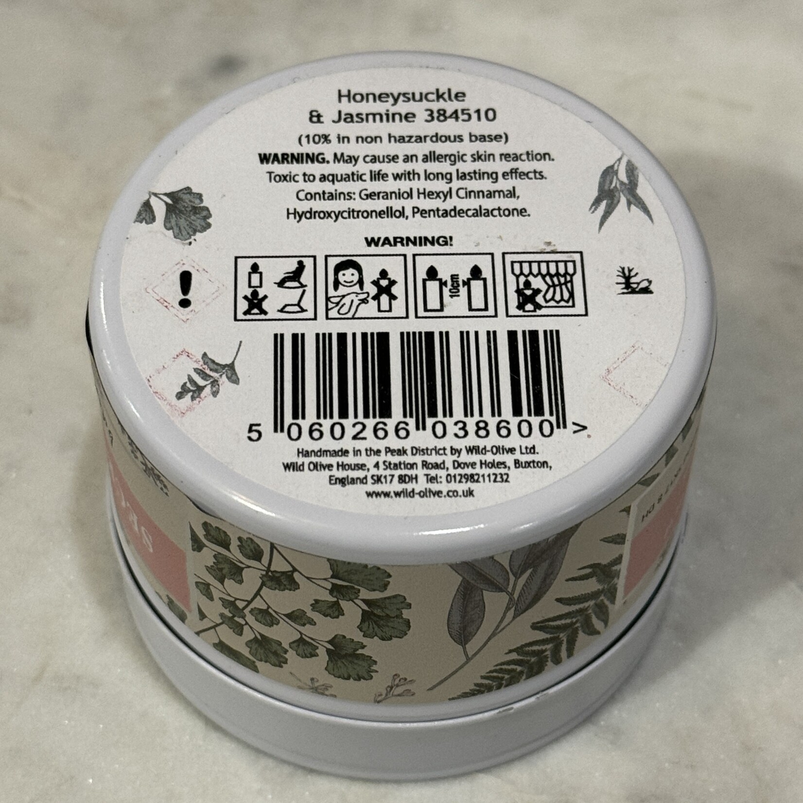 Wild Olive Wild Olive Secret Garden Sprinkle Tin Candle