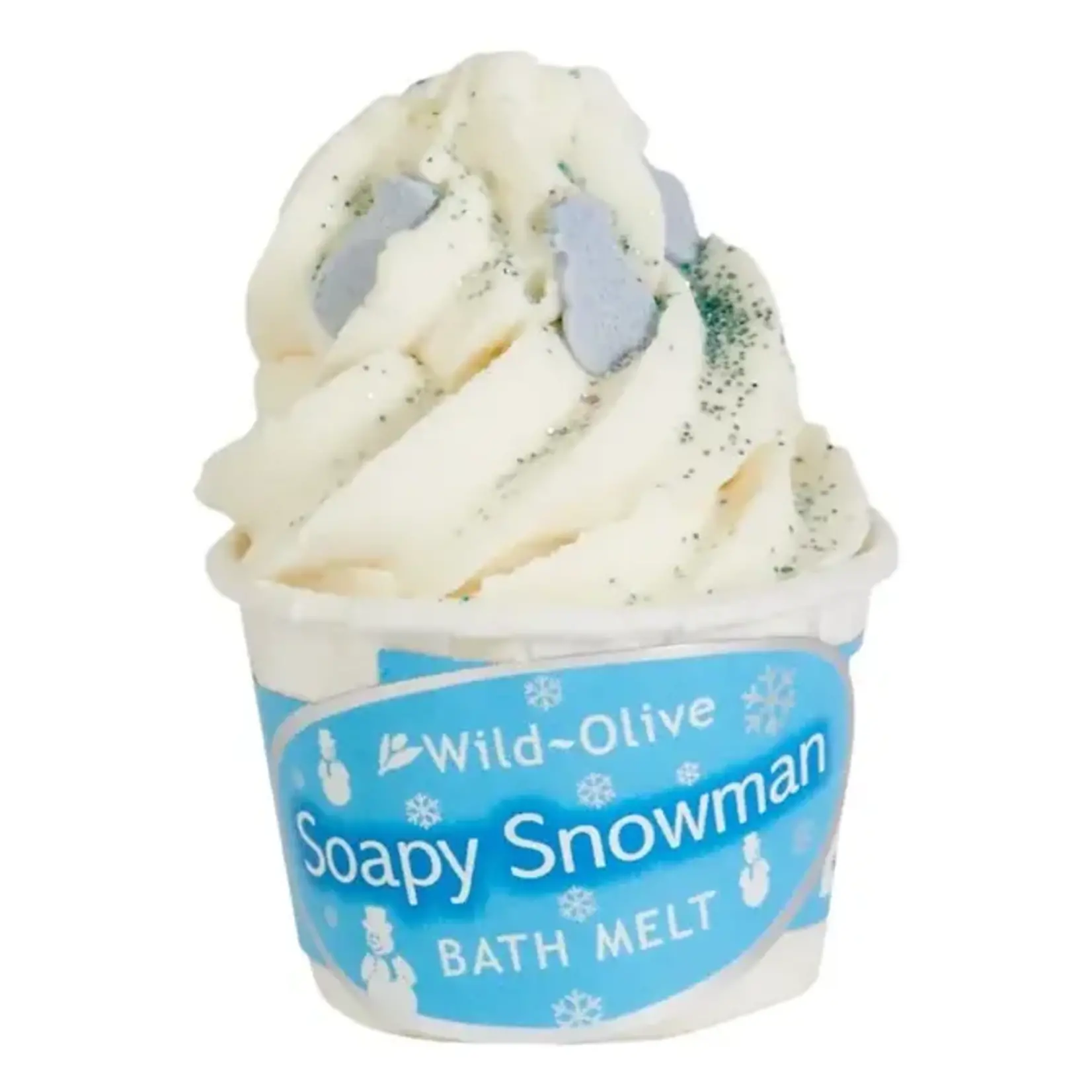 Wild Olive Wild Olive Soapy Snowman Bath Melt