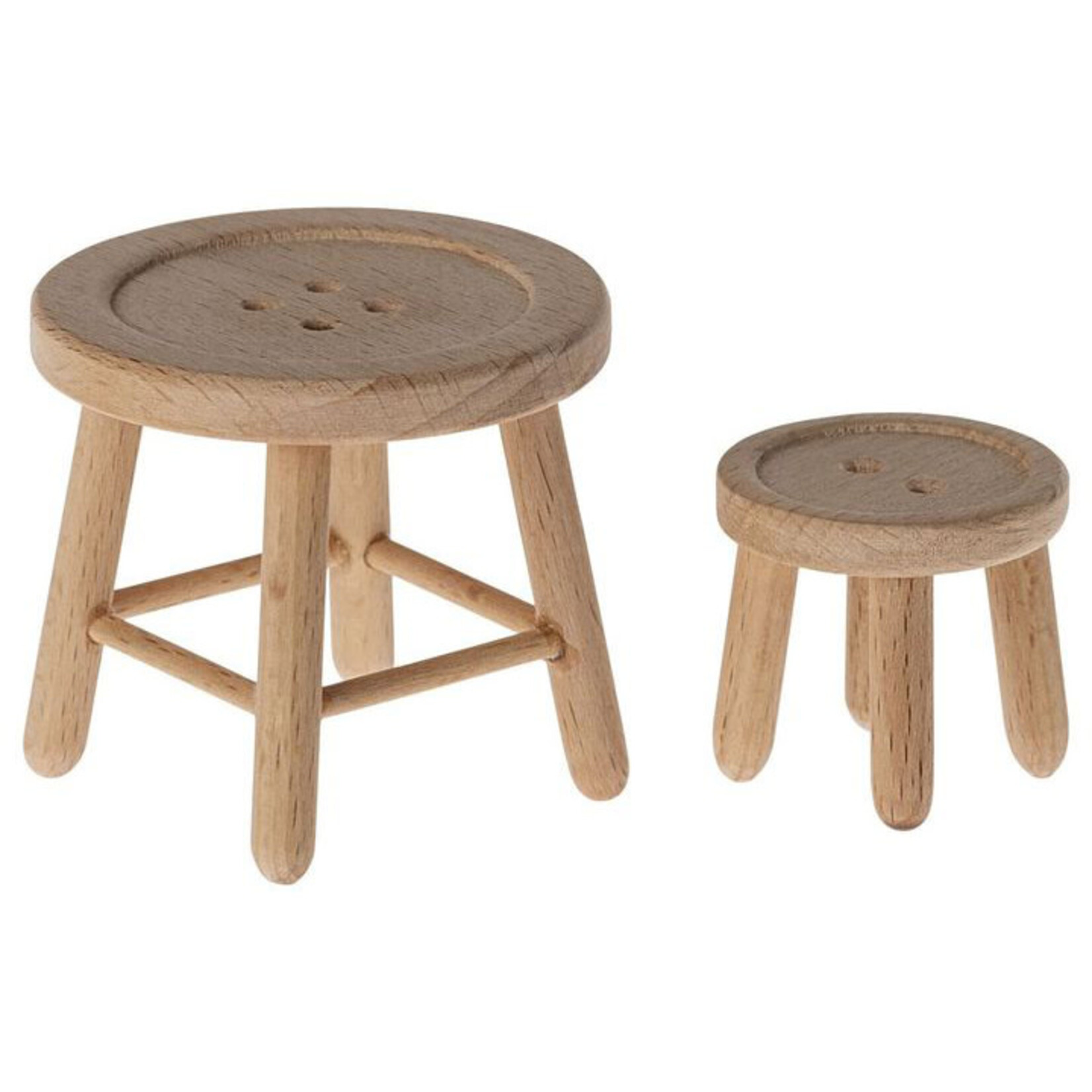 Maileg PRE ORDER Maileg Table and stool set for Mouse - Estimated arrival beginning June