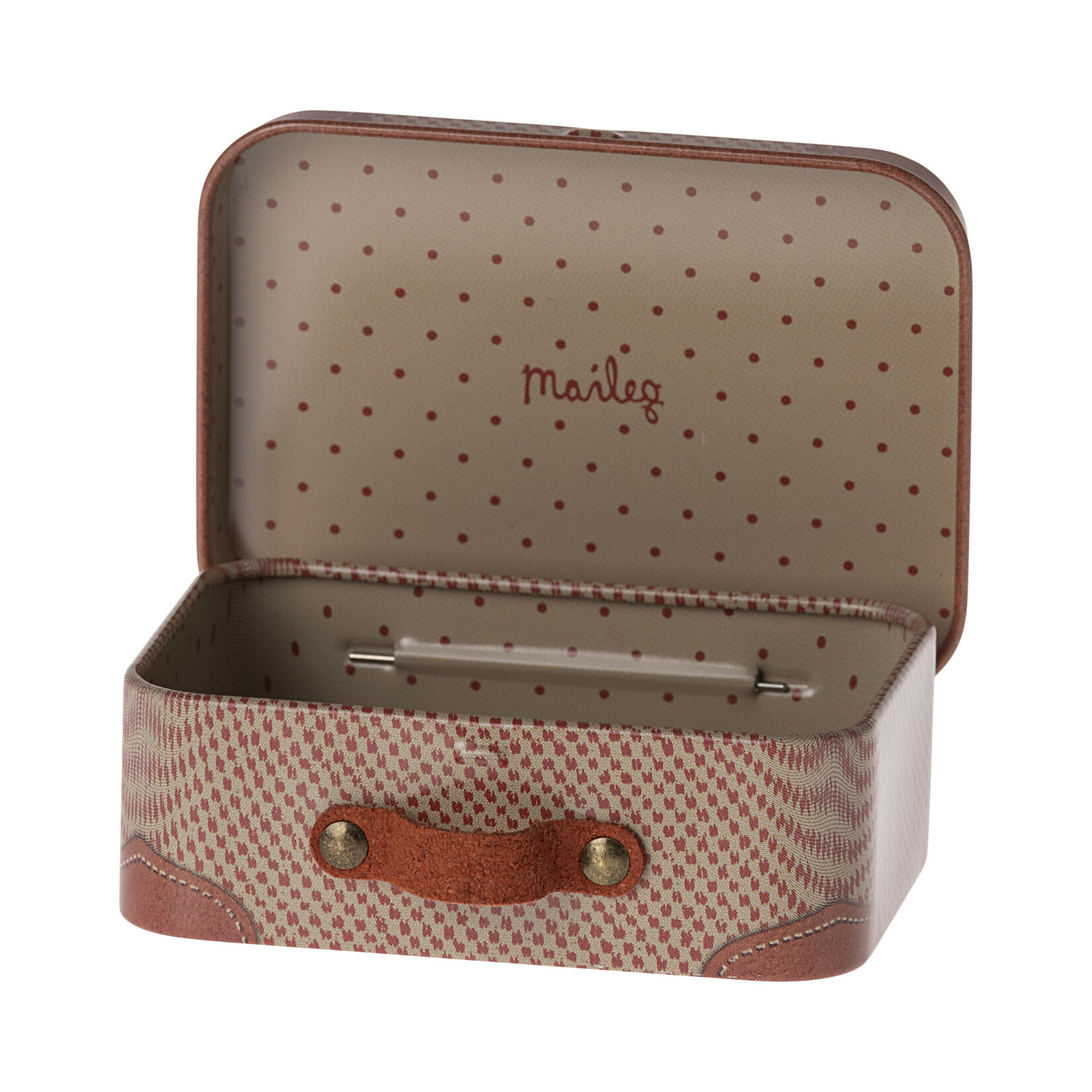 Maileg Maileg Rose Travel Suitcase Tin Micro SMALL
