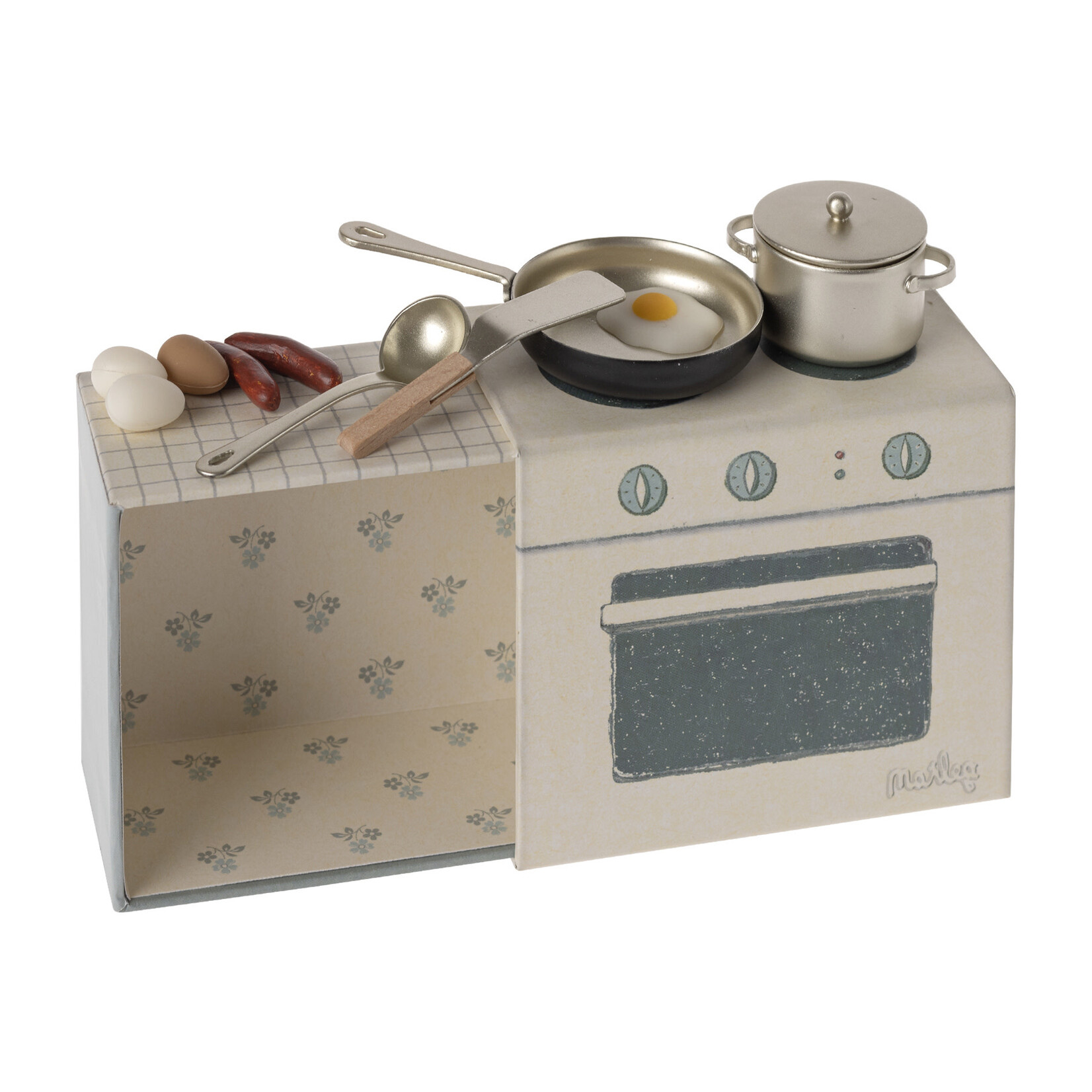 Maileg Maileg Cooking Kitchen set Mouse NEW