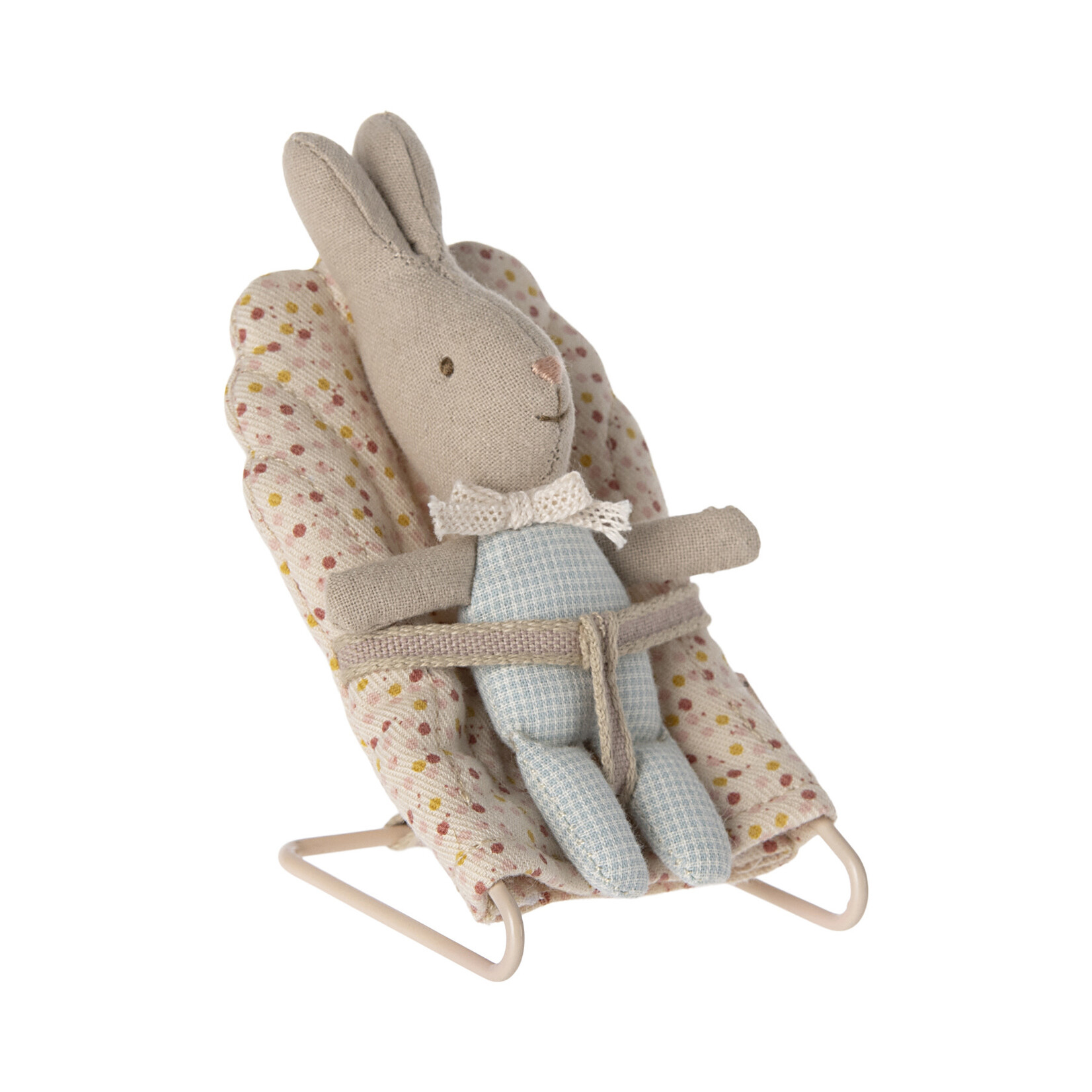 Maileg Maileg My Rabbit - Light Blue check