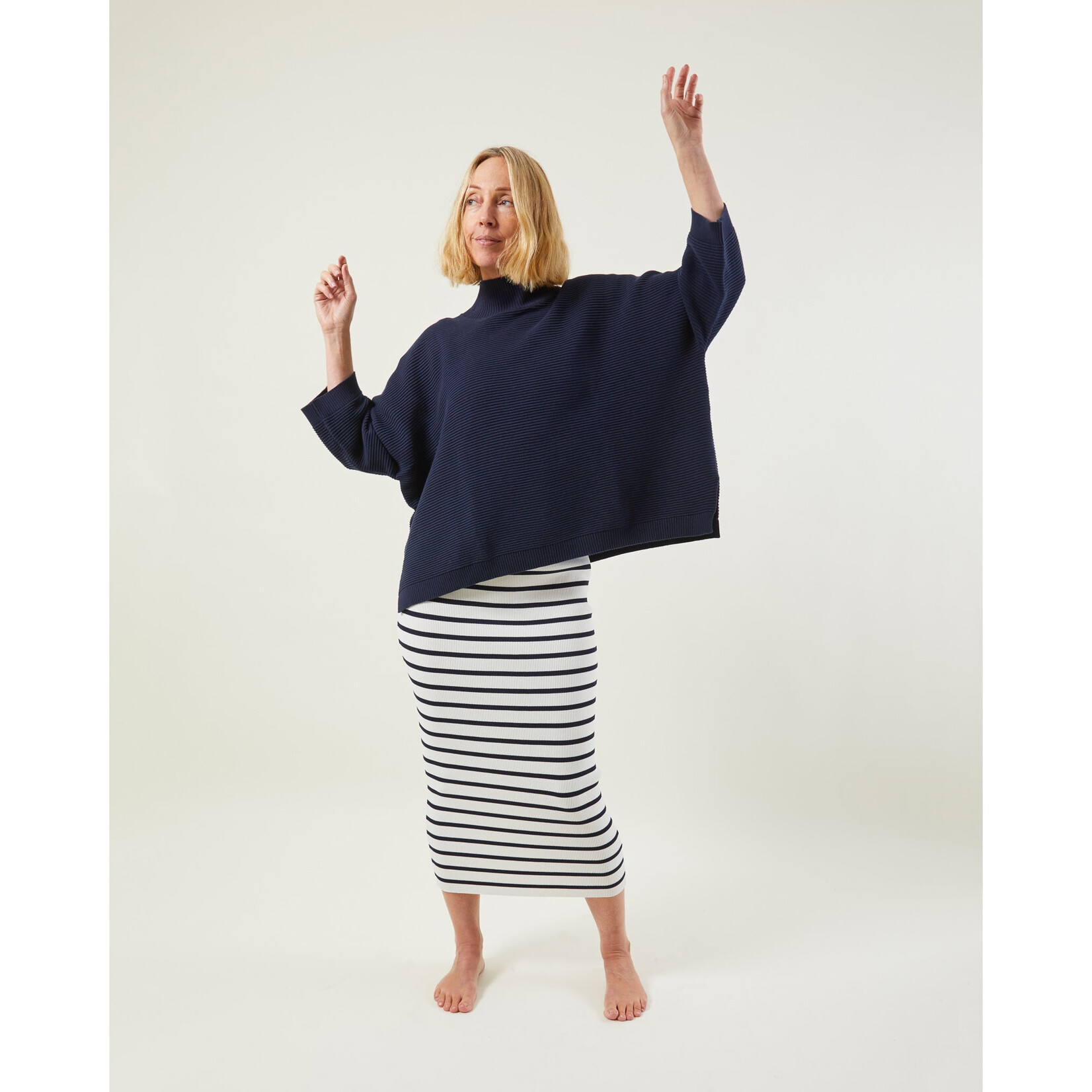 Chalk Vicki Jumper Navy