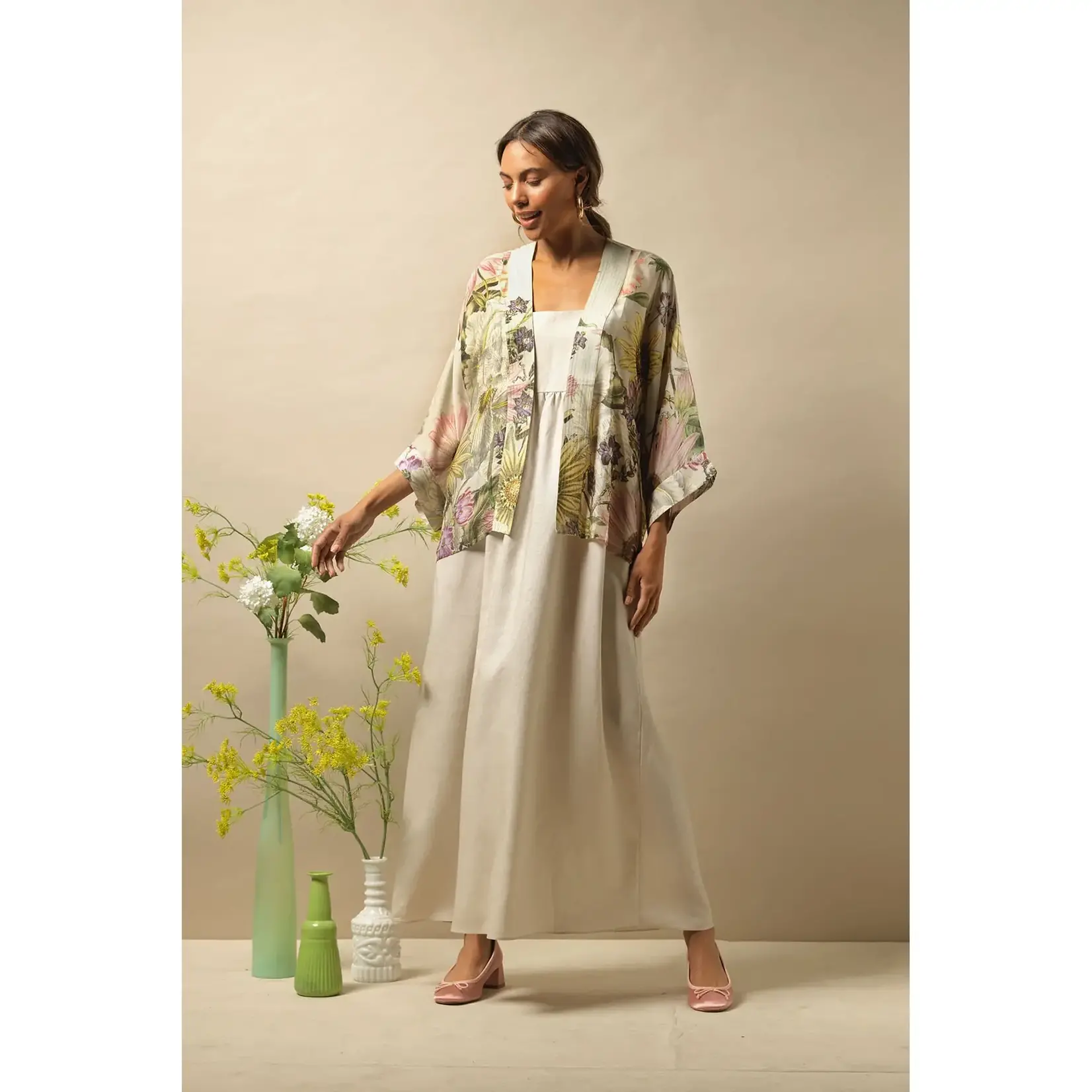 ONE HUNDRED STARS Kimono Daisy Stone