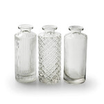 Casa Verde Alanis Bottle Bud Vase Clear 6x14cm