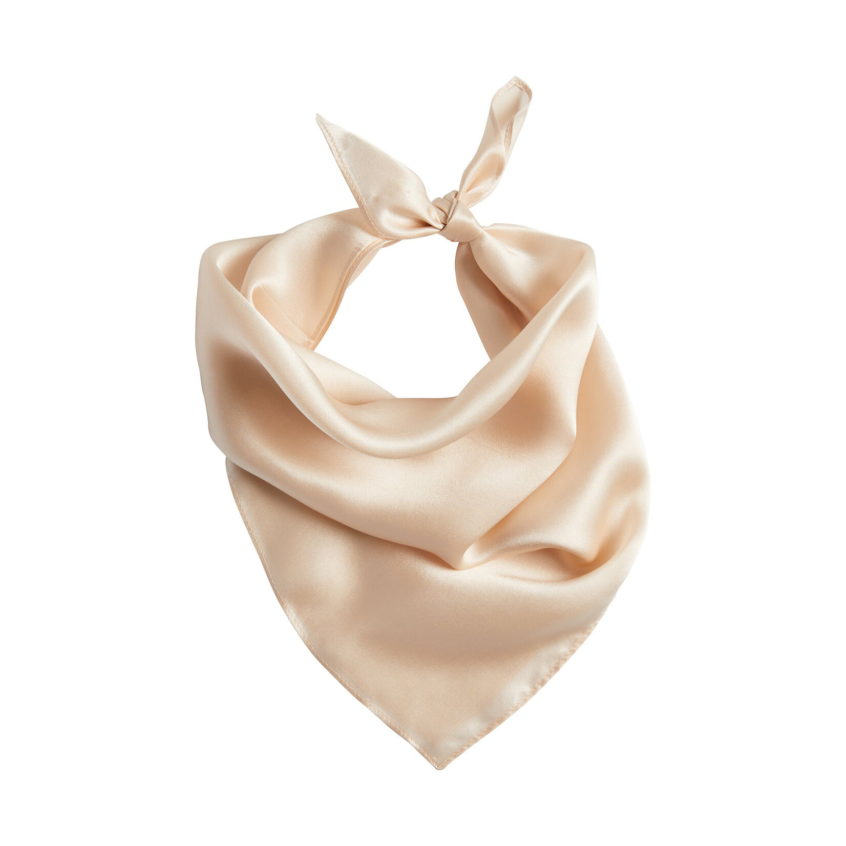 Chalk Silk Scarf Blush