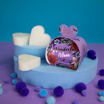 English Soap Company Occasions Plum and Honeysuckle Wonderful Mum Heart Guest Soaps
