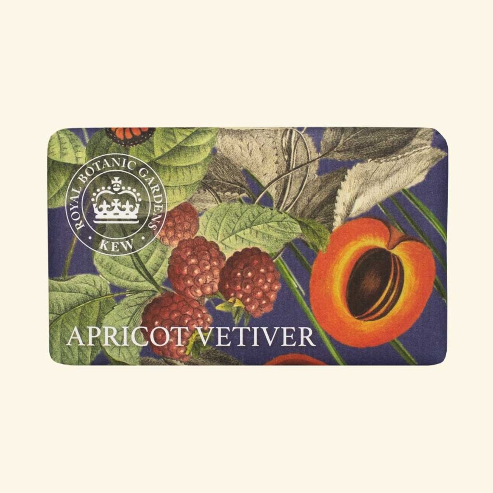 English Soap Company Kew Gardens Apricot Vetiver Soap 240g