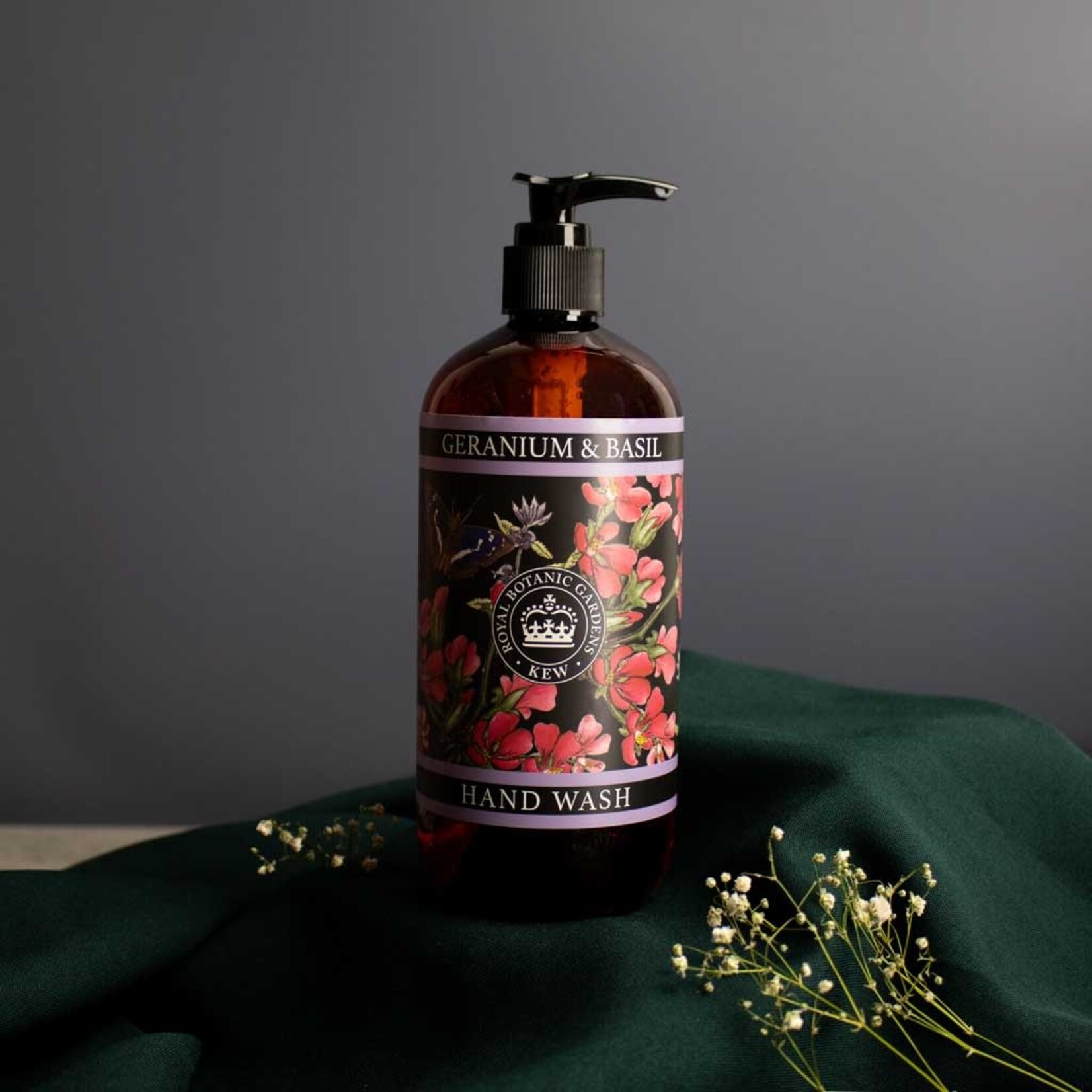 English Soap Company Kew Gardens Geranium and Basil Hand Wash