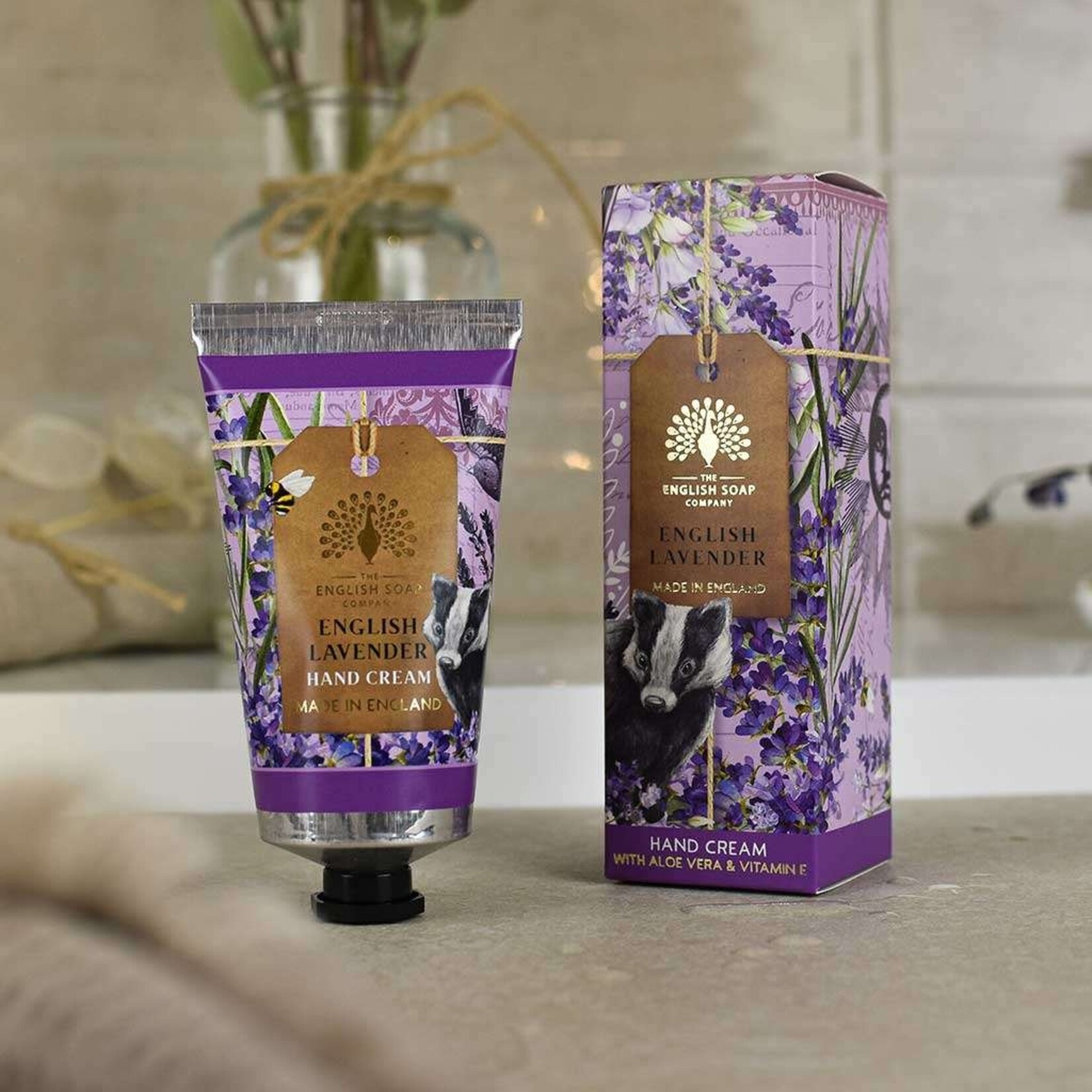 English Soap Company Anniversary English Lavender Hand Cream