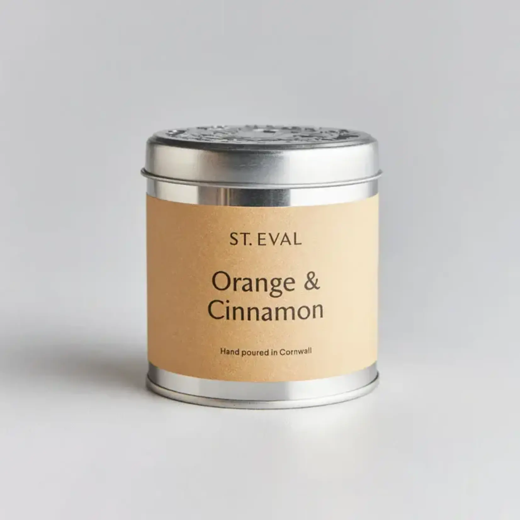 St. Eval St Eval Orange and Cinnamon Tin Candle