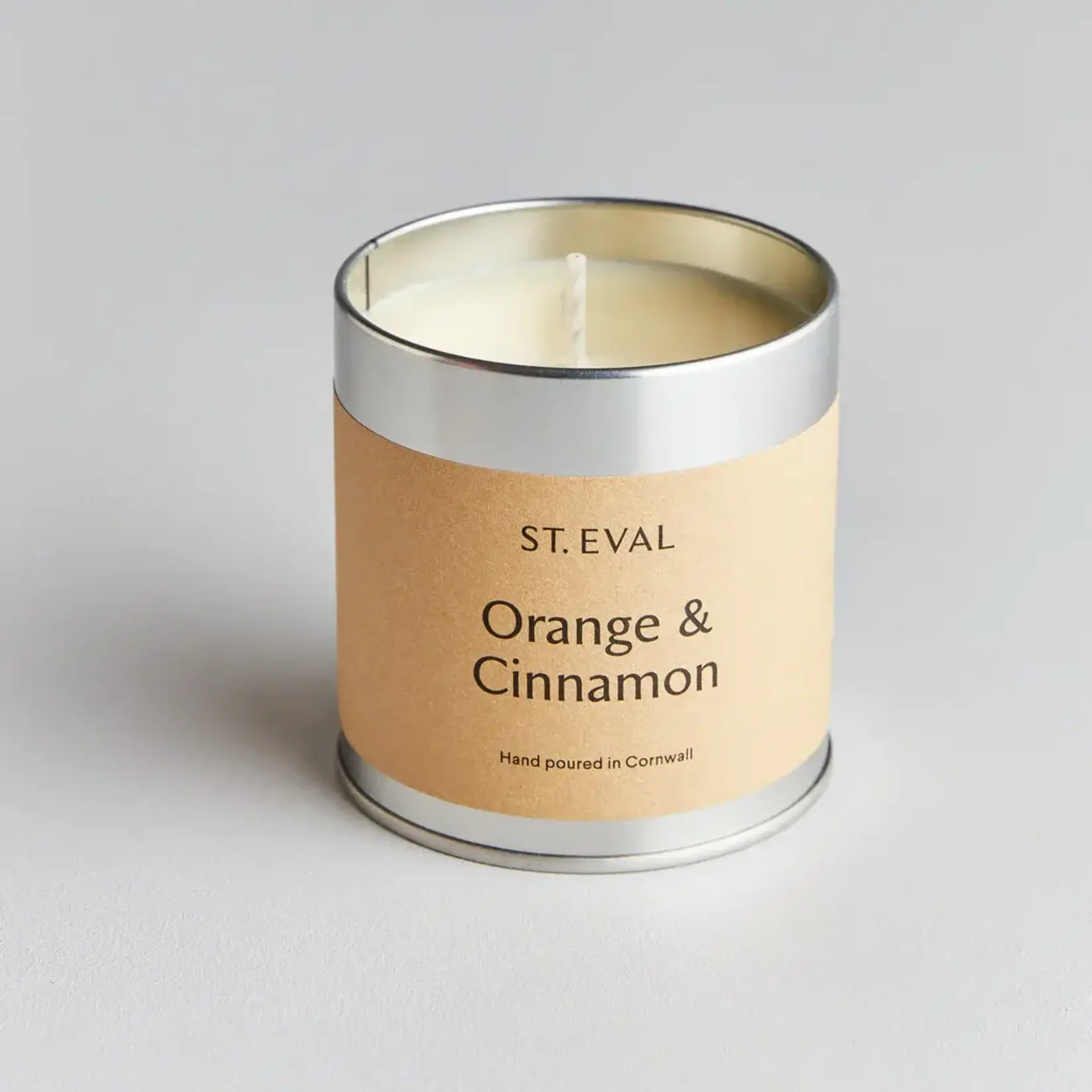 St. Eval St Eval Orange and Cinnamon Tin Candle