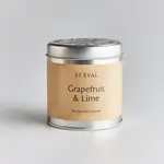 St. Eval St Eval Grapefruit and Lime Tin Candle