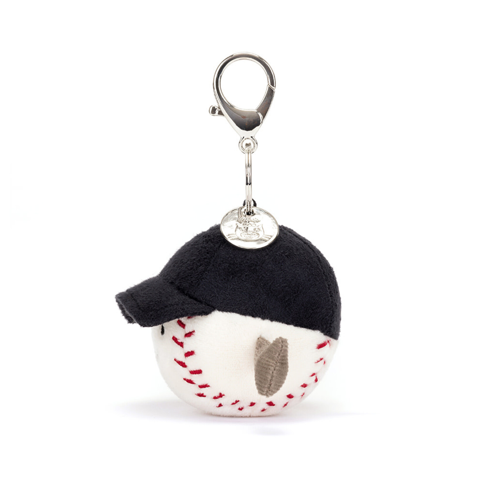 Jellycat Jellycat Amuseables Sports Baseball Bag Charm