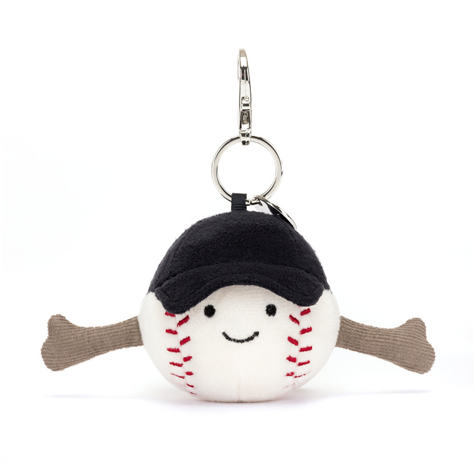 Jellycat Jellycat Amuseables Sports Baseball Bag Charm