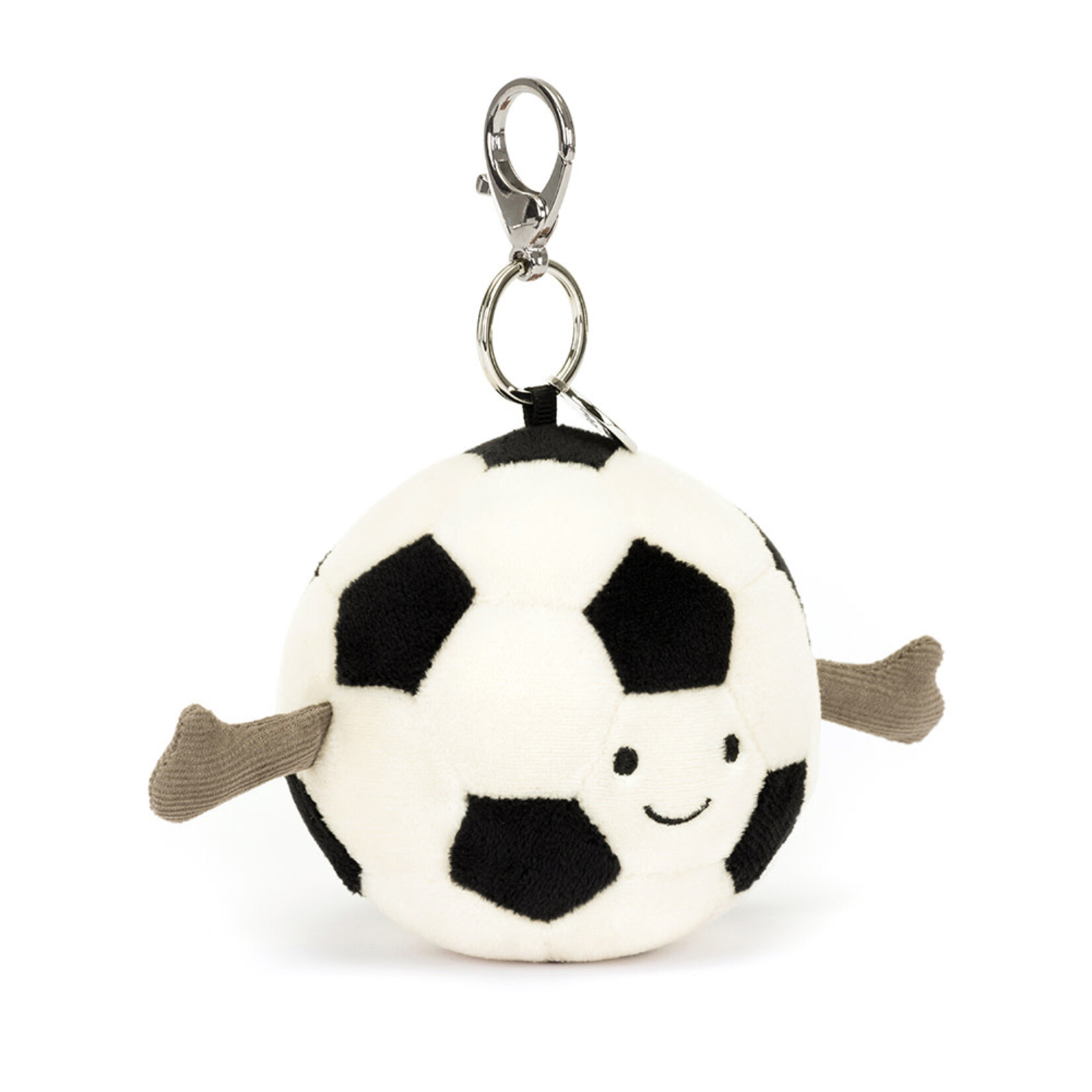 Jellycat Jellycat Amuseables Sports Football Bag Charm