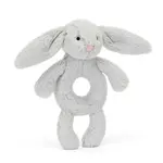 Jellycat Jellycat Bashful Silver Bunny Ring Rattle